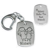 Sisters Key Ring